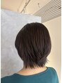 モク(mok)&nbsp;くびれるレイヤーボブスタイル！