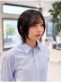 ショートウルフ×アッシュブラウン