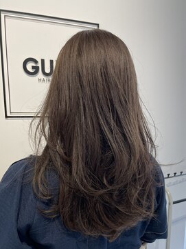 ギルド 東久留米店(GUILD) モノトーンカラーで透明感ロング