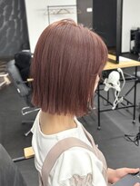 エミタス 柳通り(Emitas.)&nbsp;和歌山市で叶えるブリーチなしWカラーのピンクボブ