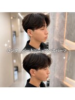 ヴィメンズウエスト 大宮西口(Vii men's west)&nbsp;神田脩弥/センターパート/ニュアンスパーマ/大宮