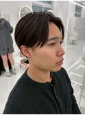 立川メンズ曲がる縮毛矯正／韓国ヘア／センターパート