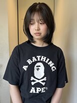 ニコフクオカヘアーメイク(NIKO Fukuoka Hair Make)&nbsp;[NIKO]レイヤーボブ/レイヤーカット/ハッシュカット/オリーブ