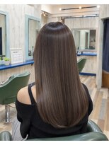 ルートヘア 辻堂店&nbsp;20代髪質改善縮毛矯正艶髪ロング辻堂