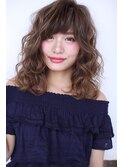 パーマで作る無造作モテふわルーズらぶロング♪