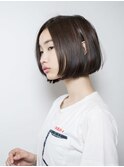 【自由が丘KEEP三橋】黒髪ラインボブ