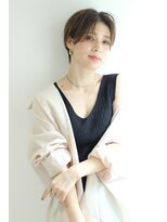 クラン(Chlan)&nbsp;ハンサムショート大人かわいいココアブラウン【摂津本山/芦屋】