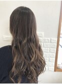 軽い透け感☆マットアッシュ
