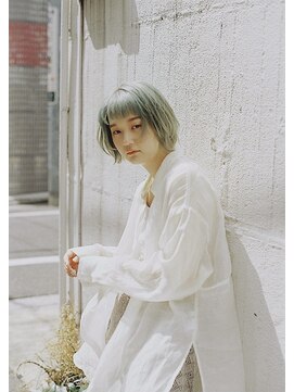 ピズム(PISM) オン眉バング/ミントグリーン