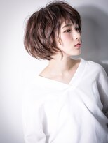 モッズヘア 越谷(mod's hair) 小顔矯正立体カットくせ毛風大人ボブショートv越谷20代30代40代