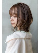 ブエナビスタ(BUENA VISTA)&nbsp;【BUENAVISTA】大人かわいい前髪ボブ/インナーカラー/イルミナ