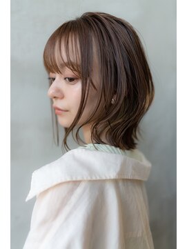 ブエナビスタ(BUENA VISTA) 【BUENAVISTA】大人かわいい前髪ボブ/インナーカラー/イルミナ