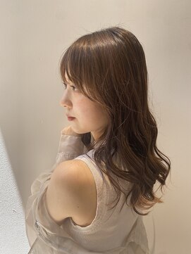 ロンド ストラーダ 心斎橋(Lond strada) シルキーベージュ×グレージュカラー【髪質改善/縮毛矯正】