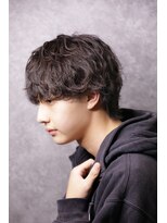 メンズサロン ゴールド 名古屋(GOALD)&nbsp;ウルフ波打ちスパイラルツイストスパイラル