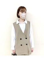 ルッツ(Lutz. hair design)&nbsp;ミニボブ＋ベージュ【犬山良慈】