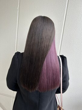 ガリカ シーム(Gallica/SEAM) 【桑原雪音】地毛風グレージュ×大人透明感ラベンダーピンク