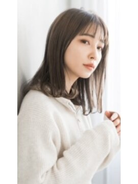 トッカ 三宮ANNEX(tocca) 【tocca三宮ANNEX】グレージュ×外ハネミディ