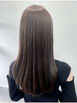 リコ 池袋東口店(Liko)&nbsp;髪質改善 コスメ縮毛矯正 チョコレートブラウン