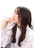 韓国風ロング、