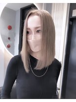 ロイオブジゼル(roi of GiseL)&nbsp;【GiseL】ミルクティーベージュ/ブリーチ/髪質改善/ダブルカラー