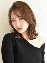 ブゾン(buZon)&nbsp;【buZon ブゾン】外ハネミディ☆ニュアンスカール