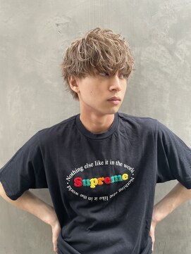 アリエッタ(aRietta) 【aRietta】お洒落ハイライト×簡単セット無造作パーマ