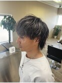 グレージュハイライト