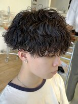 キングオブヘアバイノイズアンドフィフス 京都駅前店(KING of hair by NOISM&fifth)&nbsp;無造作パーマ波巻きパーマ波巻きスパイラルパーマツーブロック