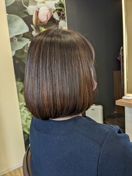 カシココ193(casicoco193.) METEO艶髪カラー☆内巻き☆ボブ