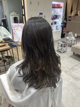 サンクチュアリー ウィズ コネクト(Sanctuary with connect) ロングヘアー×レイヤースタイル