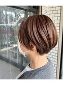 ショート　ショートヘア　ショートボブ