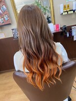 キュアスペース(CURE SPACE)&nbsp;グラデーションカラー【ペールオレンジ】