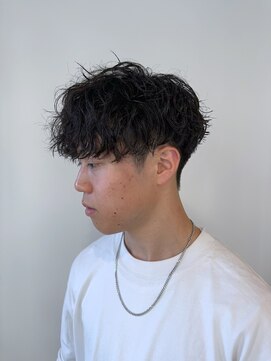 ゴーズゴードットビー 吉祥寺(go s go .b) ツイストスパイラル/メンズカット/メンズパーマ/波巻きパーマ