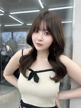 ロンドウル 熊本(Lond ulu) 韓国ヘア/韓国レイヤー/ワンカール/髪質改善/チョコレート/暗髪