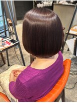 インス(ensue)&nbsp;大人美人くびれヘア艶感結べるボブうる艶髪レイヤーカット