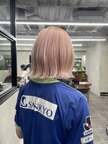 ニコ トウキョウ 渋谷(nico TOKYO)&nbsp;ホワイトピンク/レイヤーカット/顔まわりレイヤー