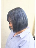 ノミネーション(Nomination)&nbsp;ミディアムボブ×ブルーアッシュ