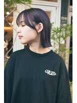 チカシツ(Chikashitsu) violet bob/takuya