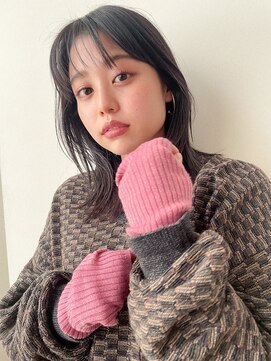 ソピ バイ インビテーション(sopi by invitation) シースルーバング ウルフレイヤー ウルフミディ