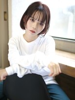 バース(BIRTH)&nbsp;天神【BIRTH】メルティカラーワンカールボブ髪質改善　12