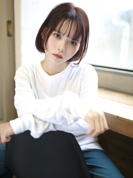 バース(BIRTH) 天神【BIRTH】メルティカラーワンカールボブ髪質改善　12