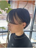 ハンサムショート×フェイスフレーミング