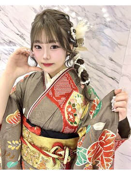 ルイ(LOUIS) 【 LOUIS 】成人式ヘアセット＋着付け