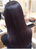 【Ash町田駅前通り店　平間晴香】ダークラベンダーカラー