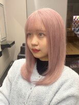 バレ(BALE)&nbsp;ペールピンク/ピンクカラー/ブリーチ/ハイトーン/滋賀/草津