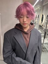 ソル ジングウマエ(SOL JINGUMAE)&nbsp;ピンクカラーショートカット