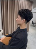 刈り上げから繋げる大人パーマ
