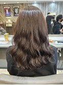 【コテ巻き風デジタルパーマ】