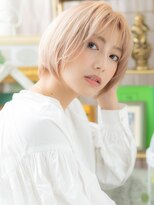 カバーヘア ブリス 北浦和(COVER HAIR bliss)&nbsp;ハイトーンカラー韓国風小顔マッシュウルフh4北浦和20代30代40代