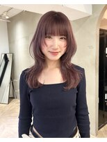 ローレン(LOREN)&nbsp;イメチェン/ホワイトブロンド/外ハネボブ/ワイドバング/栄名古屋